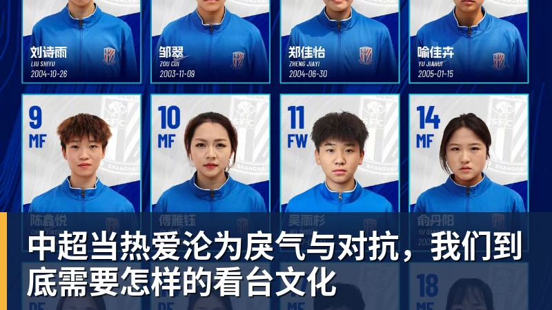 中超当热爱沦为戾气与对抗，我们到底需要怎样的看台文化